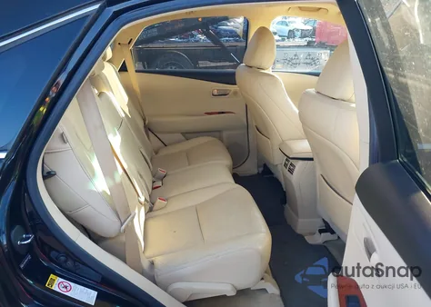 2010 Lexus Rx 450H from USA, damaged, VIN JTJBC1BA5A2411425